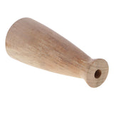 Maxbell Natural Unfinished Beech Wood Artificial Flower Dried Flower Vase C 13.5cm