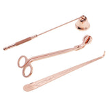 Maxbell 3 Pack Candle Wick Trimmer Candle Snuffer & Wick Dipper Candle Accessory Set
