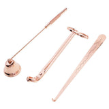 Maxbell 3 Pack Candle Wick Trimmer Candle Snuffer & Wick Dipper Candle Accessory Set