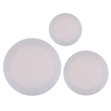 Max White round Blank Canvas Wooden Frame For Oil Acrylic Painting DIY 40cm