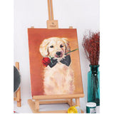 Max Blank White Canvas Board Wooden Frame For Oil Acrylic Painting 20x40cm