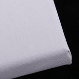 Max Blank White Canvas Board Wooden Frame For Oil Acrylic Painting 20x40cm