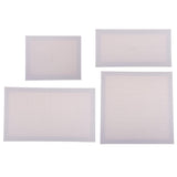 Max Blank White Canvas Board Wooden Frame For Oil Acrylic Painting 20x40cm