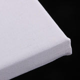 Max Blank White Canvas Board Wooden Frame For Oil Acrylic Painting 40x40cm