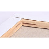Max Blank White Canvas Board Wooden Frame For Oil Acrylic Painting 30x50cm