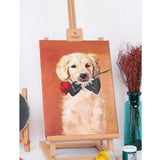 Max Blank White Canvas Board Wooden Frame For Oil Acrylic Painting 30x50cm