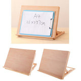 Maxbell Artist Drawing Sketching Board - 16.9inch X 12.6 inch Wood Adjustable Desk Easel Workstation for Drawing, Sketching, Designing and Drafting Projects
