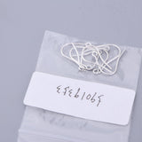 Maxbell 925 Pure Silver French Earring Ear Wire Hooks Dangle Earring 8 Pieces Thick