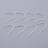 Maxbell 925 Pure Silver French Earring Ear Wire Hooks Dangle Earring 8 Pieces Thick