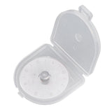 Max 5 Pieces Rotary Cutter Blades with Case Fabric Cutter Circular Blades 28mm