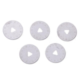 Max 5 Pieces Rotary Cutter Blades with Case Fabric Cutter Circular Blades 28mm