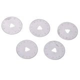 Max 5 Pieces Rotary Cutter Blades with Case Fabric Cutter Circular Blades 28mm