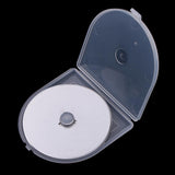 Max 5 Pieces Rotary Cutter Blades with Case Fabric Cutter Circular Blades 60mm