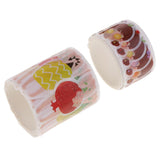 Maxbell 1 set washi tape stickers for scrapbook album crafts kids toys color 2