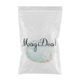 Max Imitation agate nail art Palette drink coaster cup mat decors blue