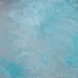 Max Imitation agate nail art Palette drink coaster cup mat decors blue