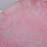 Max Nail Art Palette Cosmetic Tray Imitation Agate Coaster Pendant 97x85x10mm
