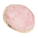 Max Nail Art Palette Cosmetic Tray Imitation Agate Coaster Pendant 97x85x10mm