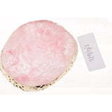 Max Nail Art Palette Cosmetic Tray Imitation Agate Coaster Pendant 97x85x10mm