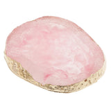 Max Nail Art Palette Cosmetic Tray Imitation Agate Coaster Pendant 97x85x10mm
