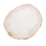 Max Imitation agate nail art Palette drink coaster cup mat decors white