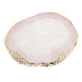 Max Imitation agate nail art Palette drink coaster cup mat decors white
