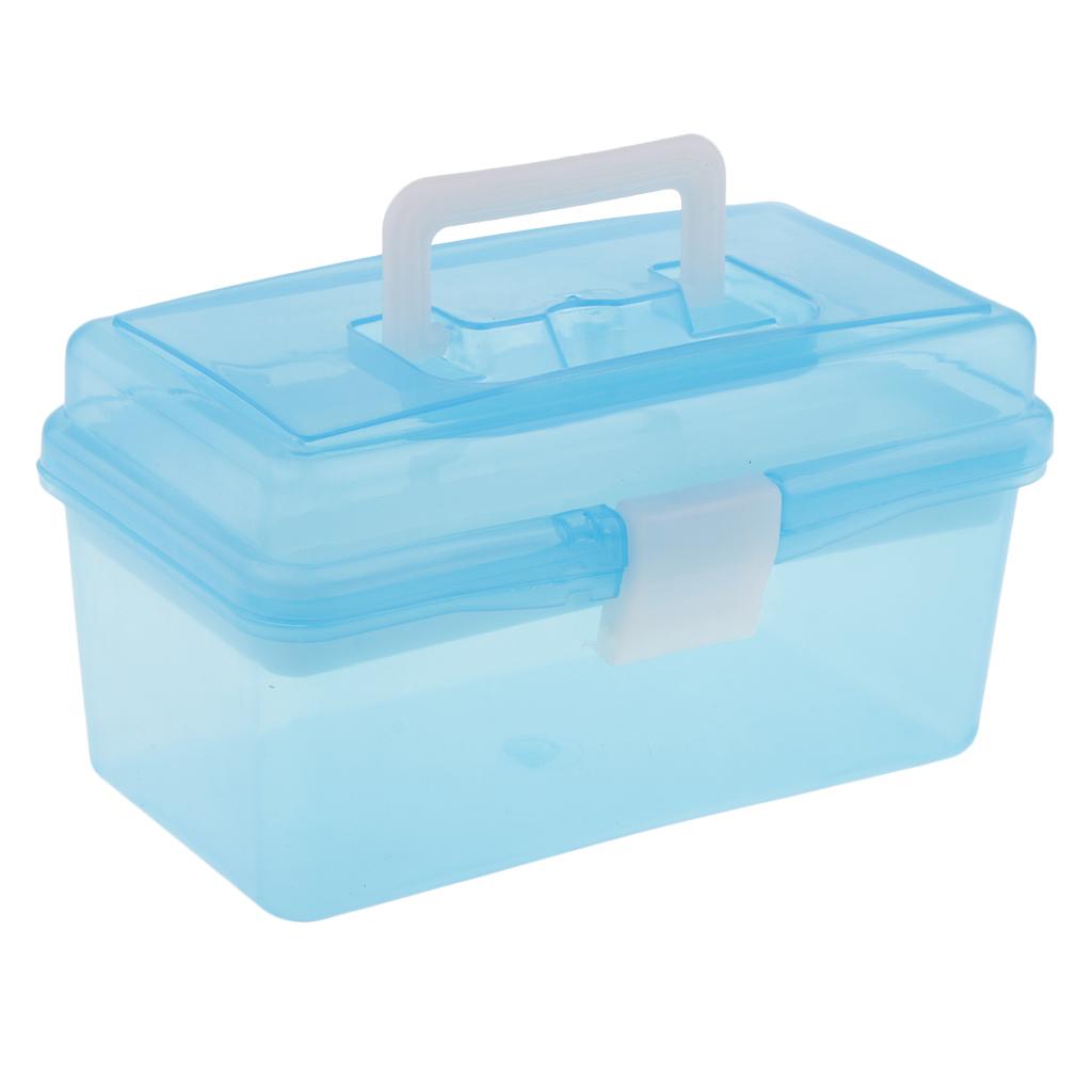 Plastic Organizer Container Storage Box For Jewelry Beads Earring
