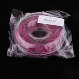 Maxbell A Box of 150pcs Metal Paper Clips Office Bookmarks Stationery Rose red