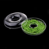 Maxbell 150Pcs Metal Paper Clips for Office School Decorative Bookmarks Clamps Green
