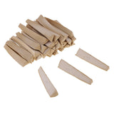 Max 30 Pieces Pyrometric Cones for Monitoring Ceramic Kiln Firings Cone 1230℃ 63x15x10mm