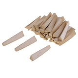 Max 30 Pieces Pyrometric Cones for Monitoring Ceramic Kiln Firings Cone 1230℃ 63x15x10mm