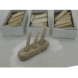 Max 30 Pieces Pyrometric Cones for Monitoring Ceramic Kiln Firings Cone 1230℃ 63x15x10mm