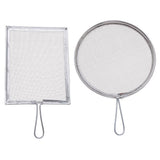 Max steel screen mesh strainer filter for pottery crafts round 17x12x0.5cm