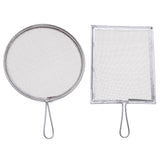 Max steel screen mesh strainer filter for pottery crafts round 17x12x0.5cm