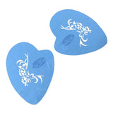 Max 1 Set Face Painting Stencils Reusable Facial Makeup Templates Fesetival 01