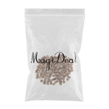 Max 100Pcs 0.3-0.6cm Irregular Natural Tree Wood Slices Logs Circles Discs Tree Stumps Slice for Arts & Crafts, Home Decoration, Wedding Event Ornaments