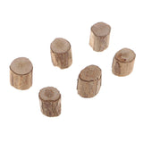 Max 100Pcs 0.3-0.6cm Irregular Natural Tree Wood Slices Logs Circles Discs Tree Stumps Slice for Arts & Crafts, Home Decoration, Wedding Event Ornaments