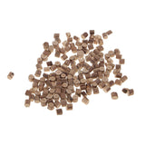 Max 100Pcs 0.3-0.6cm Irregular Natural Tree Wood Slices Logs Circles Discs Tree Stumps Slice for Arts & Crafts, Home Decoration, Wedding Event Ornaments