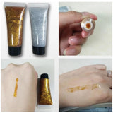 Max Non-toxic Face & Body Glitter Glue Makeup Kid Costume Party Art Craft Golden