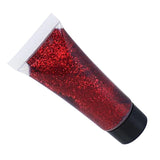 Max Non-toxic Face & Body Glitter Glue Makeup Kid Costume Party Art Craft Red