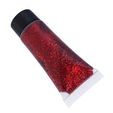 Max Non-toxic Face & Body Glitter Glue Makeup Kid Costume Party Art Craft Red