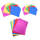 Max Colorful Folding Hologram Origami Paper for Kids DIY Craft 50pcs 15x15cm