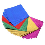 Max Colorful Folding Hologram Origami Paper for Kids DIY Craft 50pcs 15x15cm