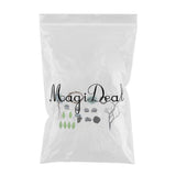 Maxbell pack of 11 material for hair accessory wedding party ceremony shows headwear