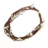 Maxbell pack of 11 material for hair accessory wedding party ceremony shows headwear