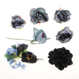 Maxbell pack of 11 material for hair accessory wedding party ceremony shows headwear