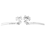 Max 2 Set Antique Alloy Hair Pin Sticks Chinese Hair Clips DIY Hair Accs Silver