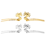 Max 2 Set Antique Alloy Hair Pin Sticks Chinese Hair Clips DIY Hair Accs Silver