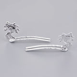 Max 2 Set Antique Alloy Hair Pin Sticks Chinese Hair Clips DIY Hair Accs Silver