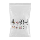 Maxbell 10 Patterns Animal Flower Reusable PVC Face Body Painting Stencils Template